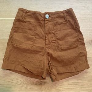 Anthropologie High Waisted Shorts